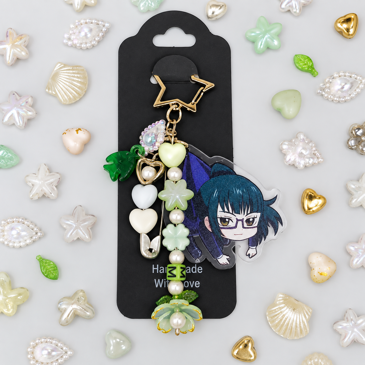 Maki Zenin Deco-den Charm Keychain