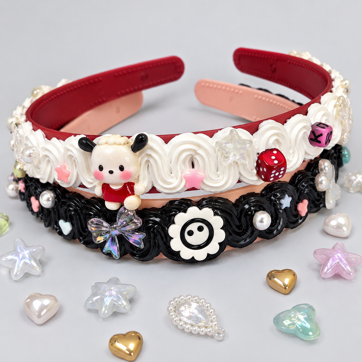 π Mix-style deco-den headband