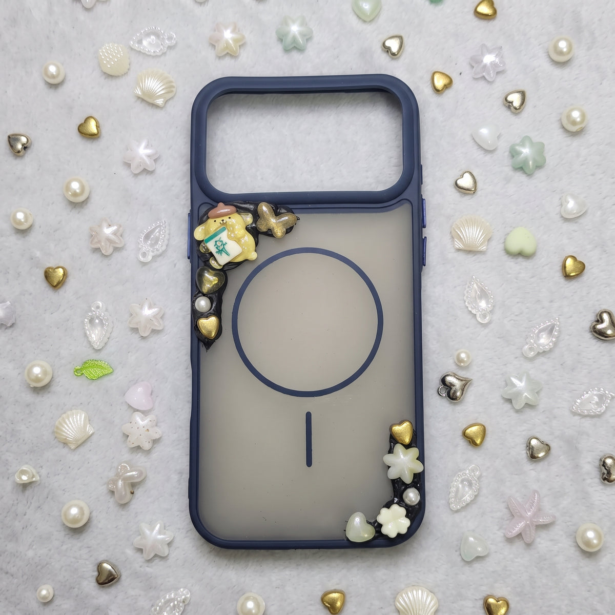 Pompompurin Deco-den iPhone case