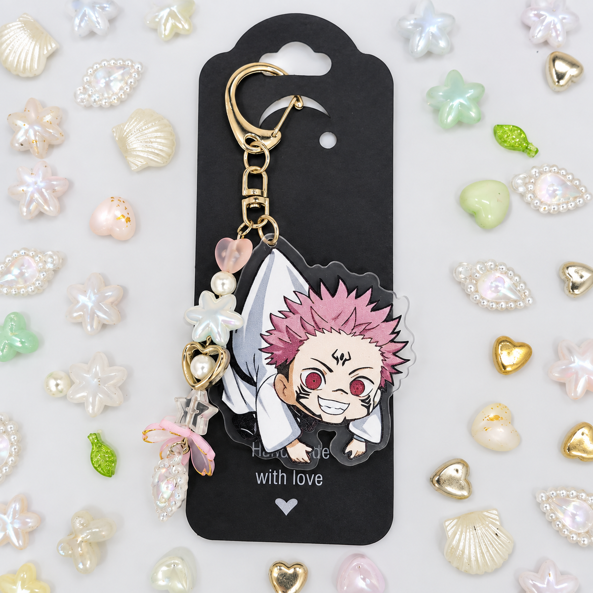 Sukuna Signature Deco-den Charm Keychain