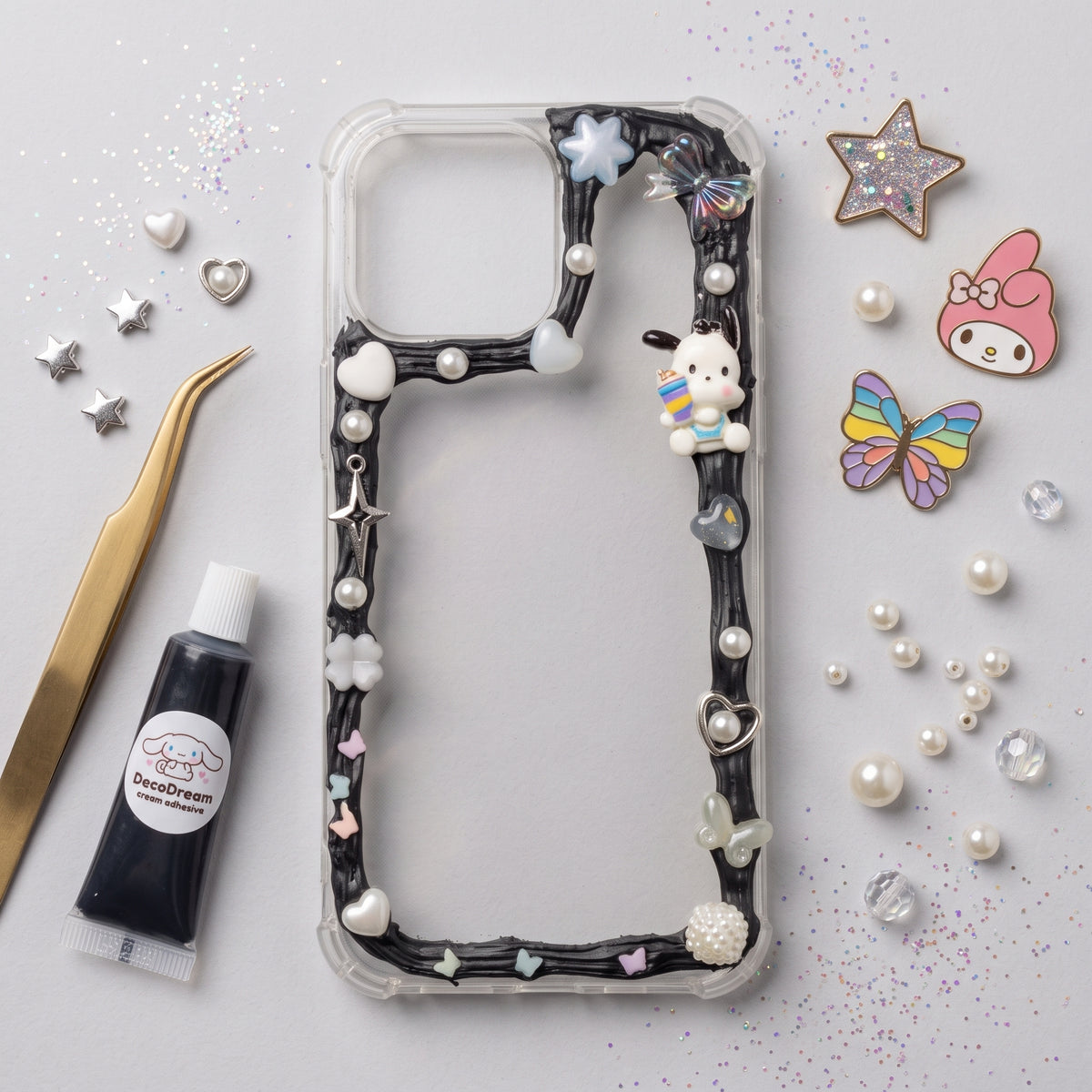 Pochacco Deco-den iPhone Cover